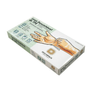 Luva Descartável TPE sem Pó