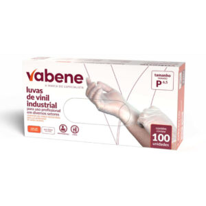 Luva de Vinil com Pó Vabene